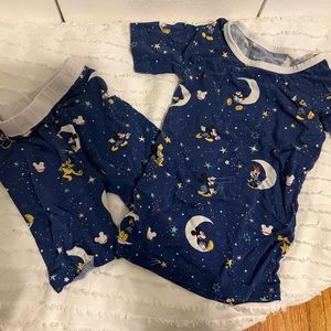 Disney Mickey & Friends 2-Piece Short Sleeve & Shorts Pajama Set - 3T